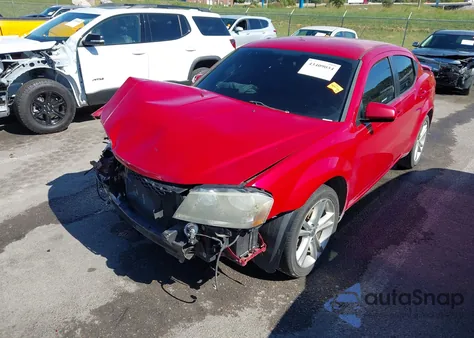 2014 Dodge Avenger Sxt from USA, damaged, VIN 1C3CDZCB2EN218006